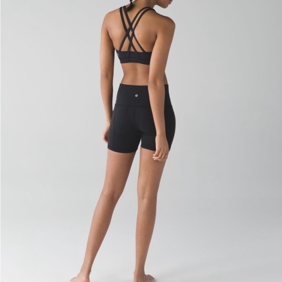 Lululemon Energy Sports Bra – Black – Size 4  Like New - Picture 5 of 8